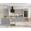 Virtuvės spintelė Emily D90PC S/3 Dast Grey paveikslėlis