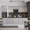 Virtuvės spintelė Emily D90PC S/3 Dast Grey paveikslėlis
