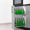 Virtuvės spintelė Emily D90PC S/3 Dast Grey paveikslėlis