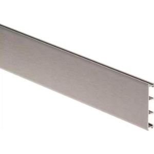 Paveikslėlis Stiklo grindjuostė Inox Decor C-1 50 mm/250 cm