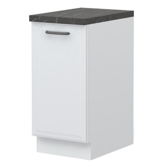 Virtuvės spintelė Evia r-40-1k/4 perlo pilka matinė paveikslėlis