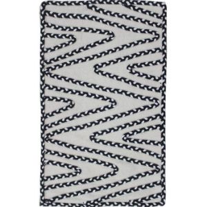 Paveikslėlis Harringbon kilimas 0,8/1,5 cr-8706 juodas