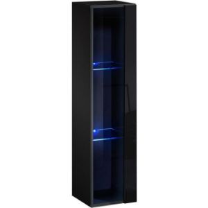 Paveikslėlis Sieninė vitrina Switch WW2 Juoda +LED Paveikslėlis Sieninė vitrina Switch WW2 Juoda +LED