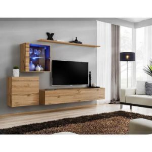 Paveikslėlis XV sekcija Switch stiklas +LED Wotan