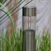 Saulės lempa 1 LED BY-131574 Mini Tuba Inox paveikslėlis