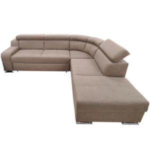Paveikslėlis Kampinė sofa su miegamąja funkcija Oskar-2 Pecos 4 dešinėje pusėje