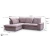 Boss L Matana 14 Kampinė sofa paveikslėlis