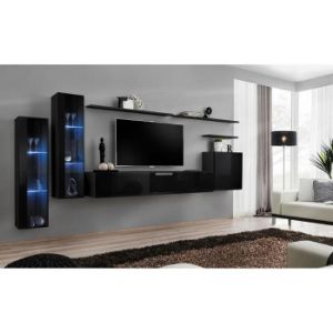 Paveikslėlis Sekcija Switch Glass+LED XI Black