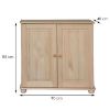 Komoda NR 44 -2D/90X86X40 pušies paveikslėlis