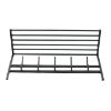 Metalinė pakaba su lentyna Loft 35x75x25,5 cm juoda paveikslėlis