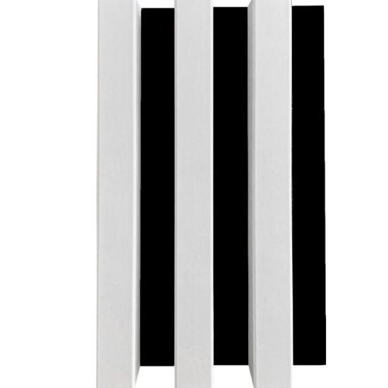 3D juostinė plokštė MDF/HDF balta 41x190x2750 paveikslėlis