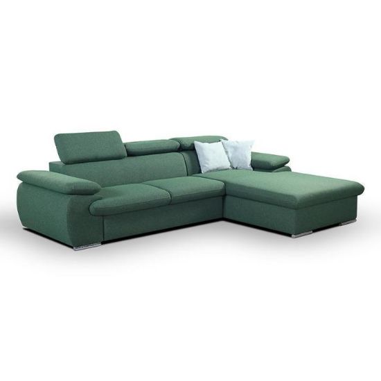 Kampinė sofa Polo Gandar 79 plius Gandar 71 dešinioji sofa su miegamąja vieta paveikslėlis