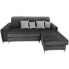 Borys Mini Paros 6 Kampinė sofa + pagalvėlės Paros 5 dešinėje pusėje paveikslėlis