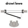 Vidinės durys CAMPE 2*6 80L Baltas WC+PODC paveikslėlis
