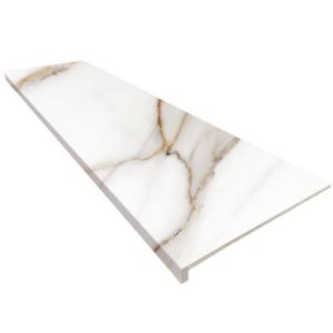 Paveikslėlis Peldano Recto Marbles Calatatta porcelianinės keramikos pakopa 33/120