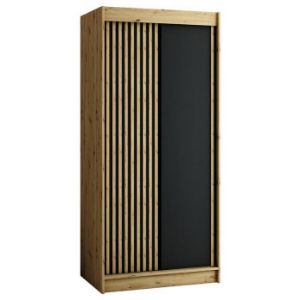 Paveikslėlis Spinta Lamelo 120 Ąžuolas Artisan/Black