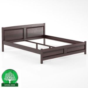 Paveikslėlis Pušies lova LK104-180x200 riešutmedis