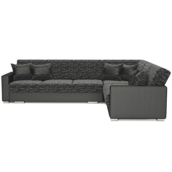 Kampinė sofa Nero Madrid 1100 + Berlin 02 universalus paveikslėlis