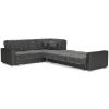Kampinė sofa Nero Madrid 1100 + Berlin 02 universalus paveikslėlis