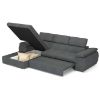 Kampinė sofa su miegamąja funkcija Polo Inari 96 plius pagalvėlės Inari 45, kairė pusė paveikslėlis