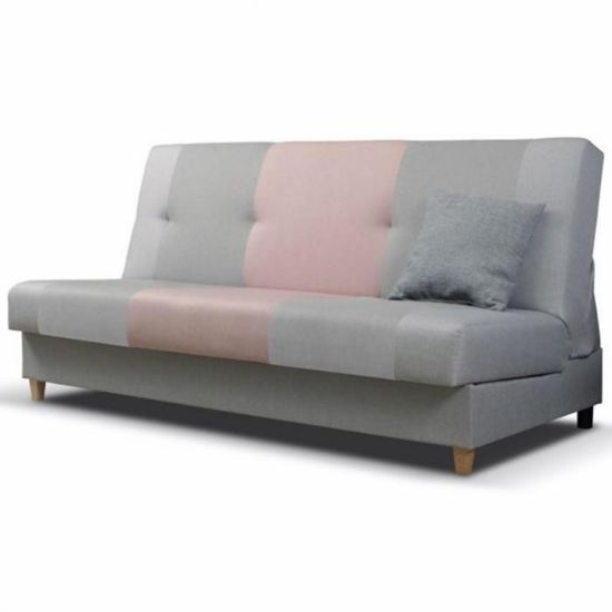 Išskleidžiama sofa Twist rožinė paveikslėlis