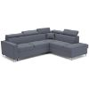 Glosas Paros 6 dešininis Kampinė sofa su miego funkcija paveikslėlis