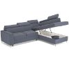 Glosas Paros 6 dešininis Kampinė sofa su miego funkcija paveikslėlis