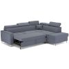 Glosas Paros 6 dešininis Kampinė sofa su miego funkcija paveikslėlis