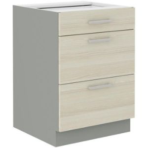 Szafka kuchenna Eko Akacja 60D 3S BB  paveikslėlis