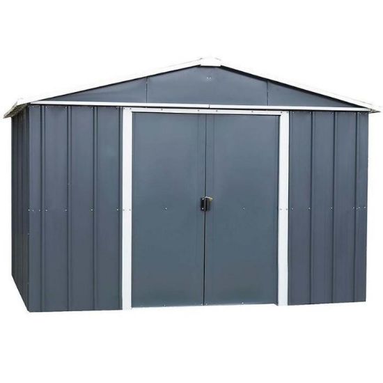 Metalinis sodo namelis antracito spalvos 108AEYZ 303cmX237cm paveikslėlis