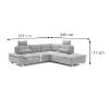 Madeiros 2 sofa su miegamąja funkcija 2R-OT Primo 84 dešinioji sofa su miegamąja funkcija 2R-OT Primo 84 dešinioji sofa paveikslėlis