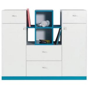 Rodyti išsamią informaciją apie Spintelė Mobi MO-10 120 balta/turkio spalvos Spintelė Mobi MO-10 120 balta/turkio spalvos paveikslėlis