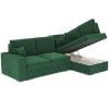 Kampinė sofa su miego funkcija Gusto Monolith 37 dešinėje pusėje paveikslėlis