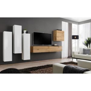 Paveikslėlis Vitrina Switch III White/Wotan