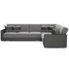 Kampinė sofa su miegamąja funkcija Nero Eko oda matinė 587 + Mati 11 universali paveikslėlis