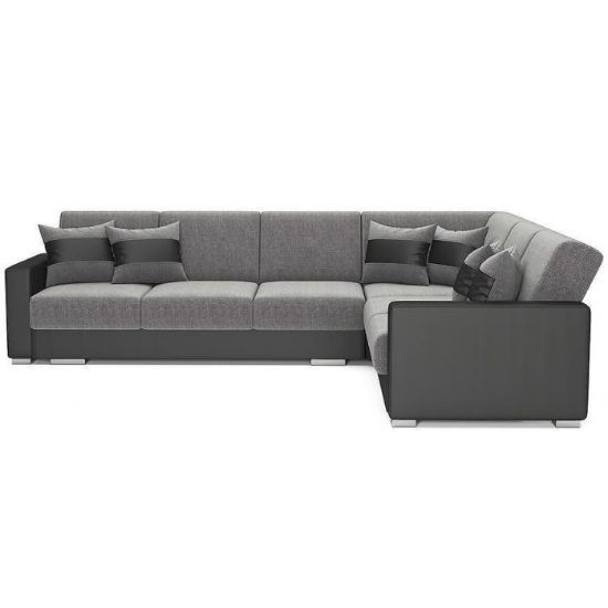 Kampinė sofa su miegamąja funkcija Nero Eko oda matinė 587 + Mati 11 universali paveikslėlis