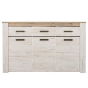 Paveikslėlis Kent 160 komoda baltas ąžuolas 11008627