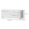 TV spintelė Piano TV120-1K2F/PN-70/KA/70/KA/70 krištolo baltumo paveikslėlis