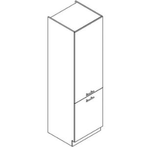 Paveikslėlis Virtuvės spintelė Adele D60lo 2133 Pl 2fr Grey Matte/White Paveikslėlis Virtuvės spintelė Adele D60lo 2133 Pl 2fr Grey Matte/White