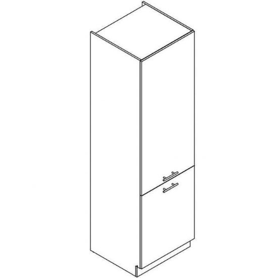 Virtuvės spintelė Adele D60lo 2133 Pl 2fr Grey Matte/White paveikslėlis