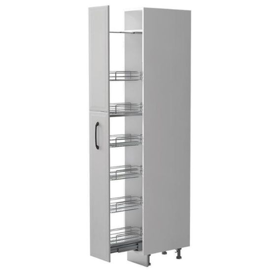 Virtuvės spintelė Evia k23-30-1kz/4 perlamutrinis pilkas kilimėlis paveikslėlis