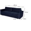 Poli Riviera 81 sofa paveikslėlis