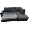 Kampinė sofa su miego funkcija Castello Alfa 13 + Alfa 21 dešininis paveikslėlis