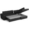 Kampinė sofa su miego funkcija Castello Alfa 13 + Alfa 21 dešininis paveikslėlis