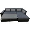 Kampinė sofa su miego funkcija Castello Alfa 13 + Alfa 21 dešininis paveikslėlis
