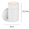 Sodo šviestuvas 32004-1 baltas LED IP44 KG1 paveikslėlis
