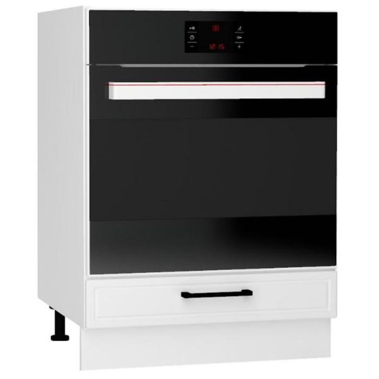Virtuvės spintelė Emily DK60 balta žirnių matinė paveikslėlis