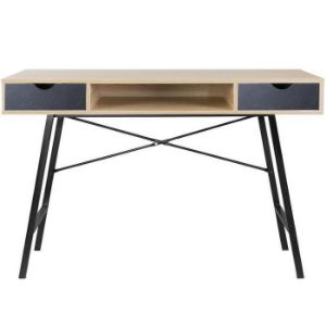 Paveikslėlis Rašomasis stalas Loft sonoma/juoda