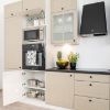 Virtuvės spintelė Irma D60lo 2133 Pl 2fr coffee mat paveikslėlis