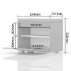 Batų spintelė Stela K1 Tobacco Oak/Crystal White paveikslėlis